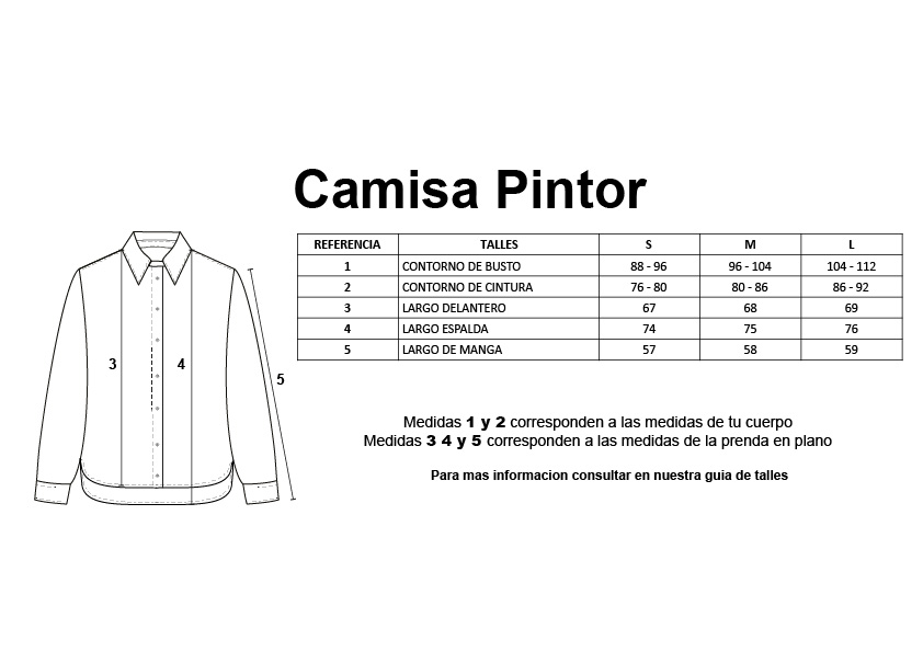 Camisa Pintor